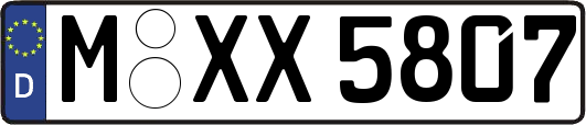 M-XX5807