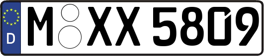 M-XX5809