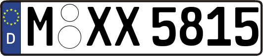 M-XX5815