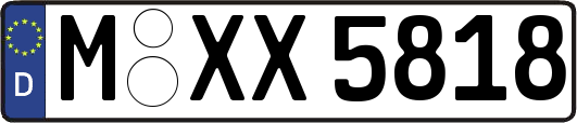 M-XX5818