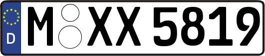 M-XX5819