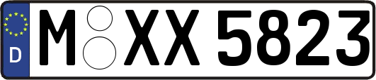 M-XX5823