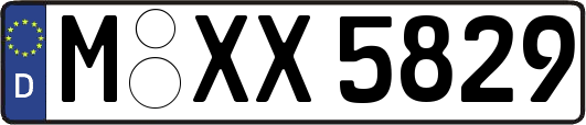 M-XX5829