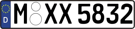 M-XX5832