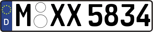 M-XX5834