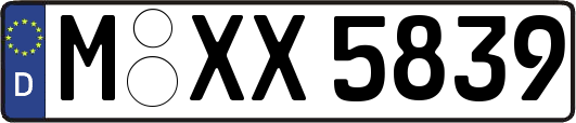 M-XX5839