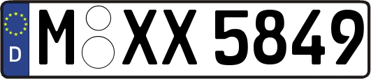 M-XX5849