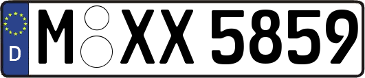M-XX5859
