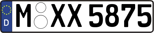 M-XX5875