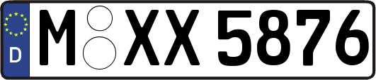 M-XX5876