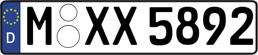 M-XX5892