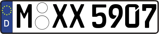 M-XX5907