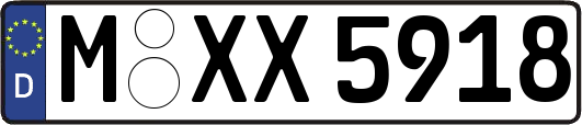 M-XX5918