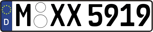 M-XX5919