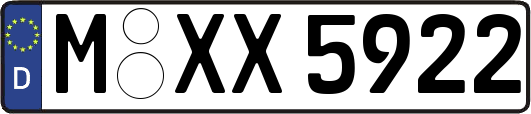 M-XX5922