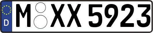 M-XX5923