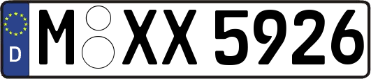 M-XX5926