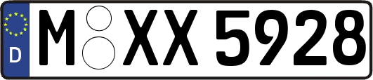 M-XX5928