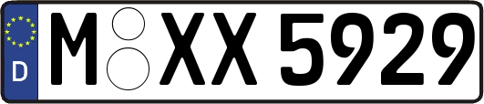 M-XX5929