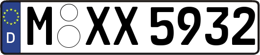 M-XX5932