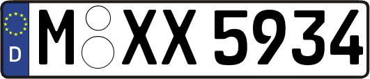 M-XX5934