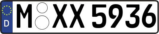 M-XX5936