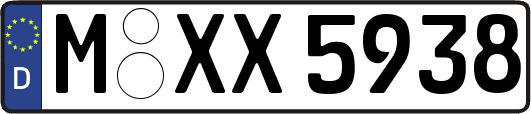 M-XX5938