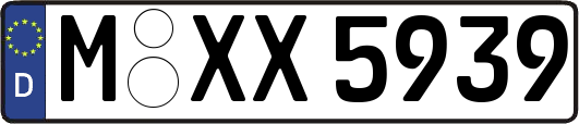 M-XX5939
