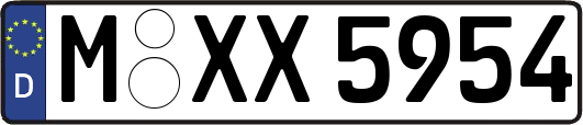 M-XX5954