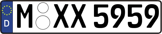 M-XX5959