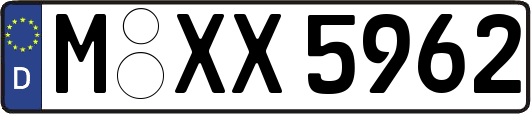 M-XX5962