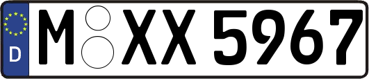 M-XX5967
