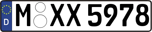 M-XX5978