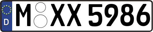 M-XX5986