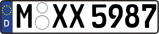 M-XX5987