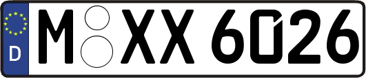 M-XX6026