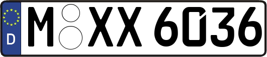 M-XX6036