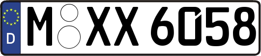 M-XX6058