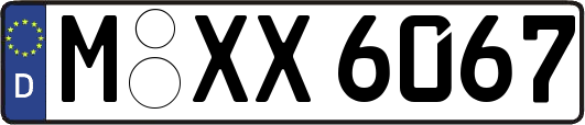 M-XX6067