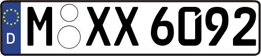 M-XX6092