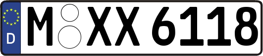 M-XX6118