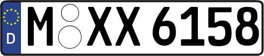 M-XX6158