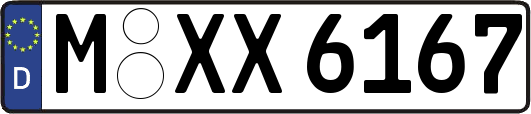 M-XX6167