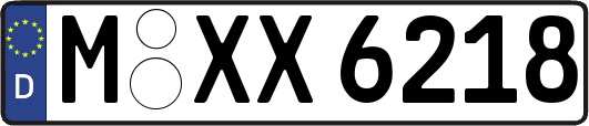M-XX6218