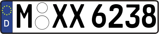 M-XX6238
