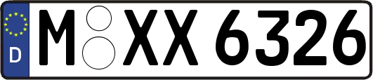 M-XX6326