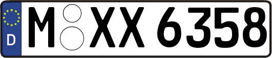 M-XX6358