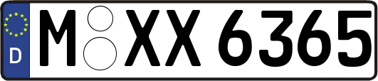 M-XX6365