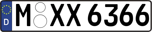 M-XX6366