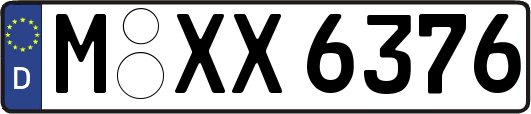 M-XX6376